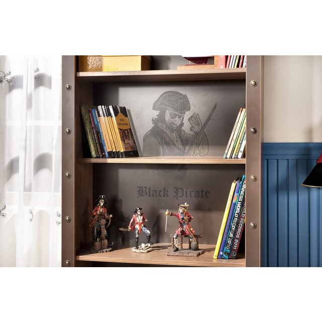 Cilek Black Pirate boekenkast piratenkamer Cilek Black Pirate boekenkast piratenkamer