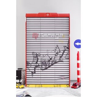 Cilek Champion Racer 3-deurs kledingkast auto