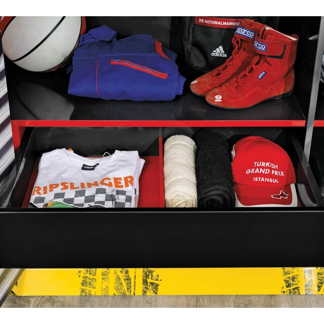 Cilek Champion Racer 3-deurs kledingkast auto Cilek Champion Racer 3-deurs kledingkast auto