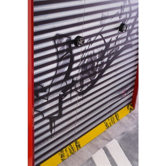 Cilek Champion Racer 3-deurs kledingkast auto Cilek Champion Racer 3-deurs kledingkast auto