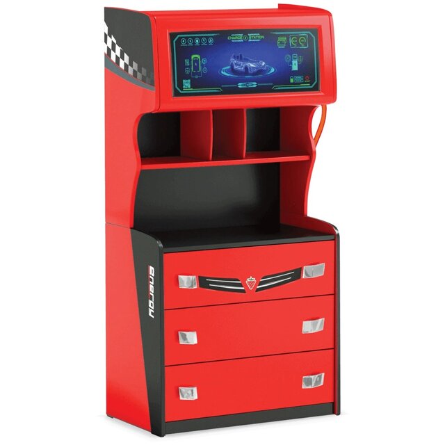 Cilek Champion Racer commode tankstation auto Cilek Champion Racer commode tankstation auto