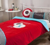 Autobed met logeerbed rood jongens bed Autobed met logeerbed rood jongens bed