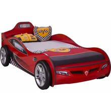 Autobed jongens bed rood kinderkamer