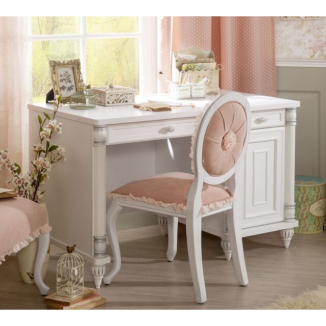 Romantic kinderbureau meisjes kamer Romantic kinderbureau meisjes kamer