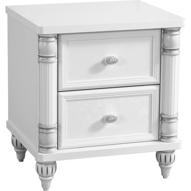 Romantic kindernachtkastje meisjes kamer