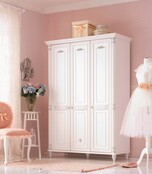 Romantic 3 deurs kledingkast meisjes kamer Romantic 3 deurs kledingkast meisjes kamer