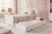 Romantic meisjes bed kinderkamer 200 x 100 cm