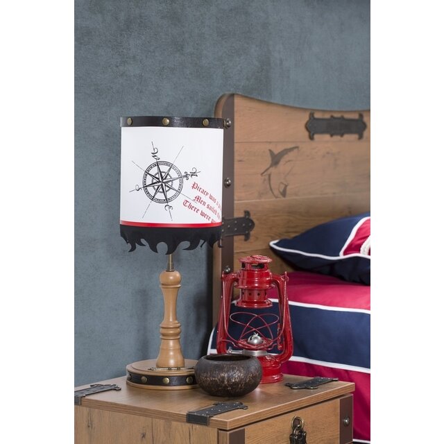 Cilek Black Pirate tafellamp piraten jongens kamer