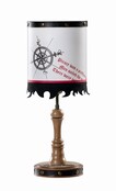 Cilek Black Pirate tafellamp piraten jongens kamer