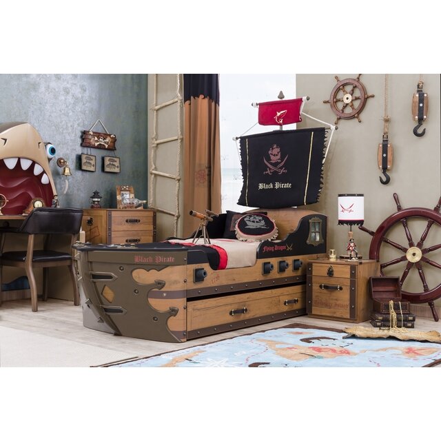 Cilek Black Pirate tafellamp piraten jongens kamer