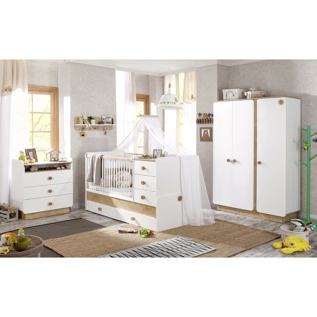Jamie babykamer commode met bureau  LAATSTE