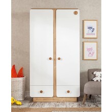 Jamie baby kledingkast 2 deurs