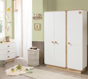 Jamie baby kledingkast 3 deurs Jamie baby kledingkast 3 deurs
