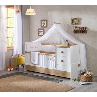 Jamie ledikant meegroeibed babykamer