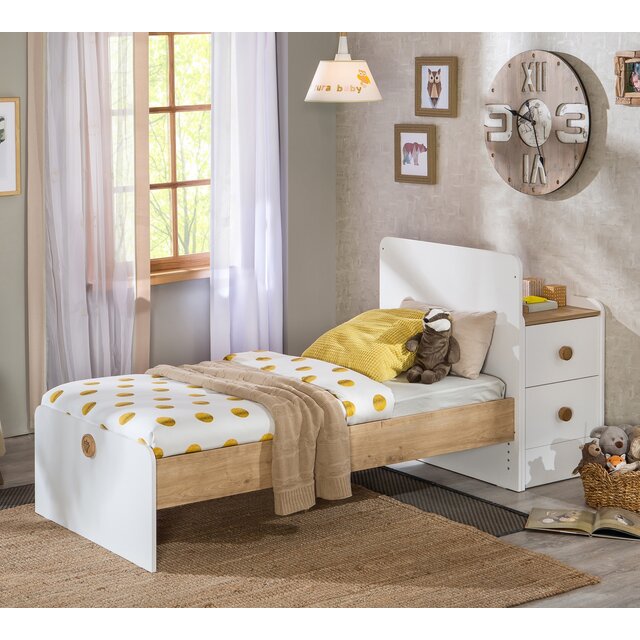 Jamie ledikant meegroeibed babykamer Jamie ledikant meegroeibed babykamer