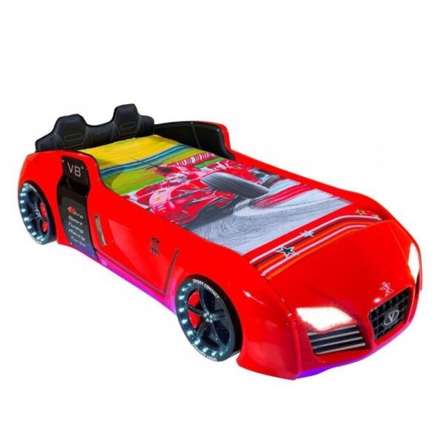 Autobed / Racebed V8 Sport | rood kinderbed jongensbed