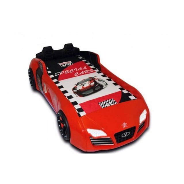 Autobed / Racebed V8 Sport | rood kinderbed jongensbed