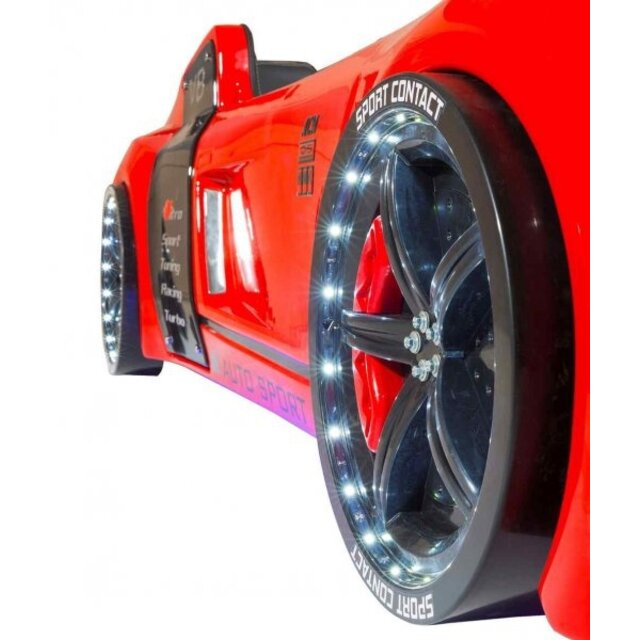 Autobed / Racebed V8 Sport | rood kinderbed jongensbed
