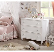 Romance commode kinderladekast meisjes