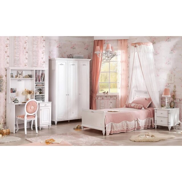 Romance commode kinderladekast meisjes