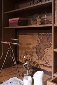 Black Pirate bureau piratenkamer compleet Black Pirate bureau piratenkamer compleet