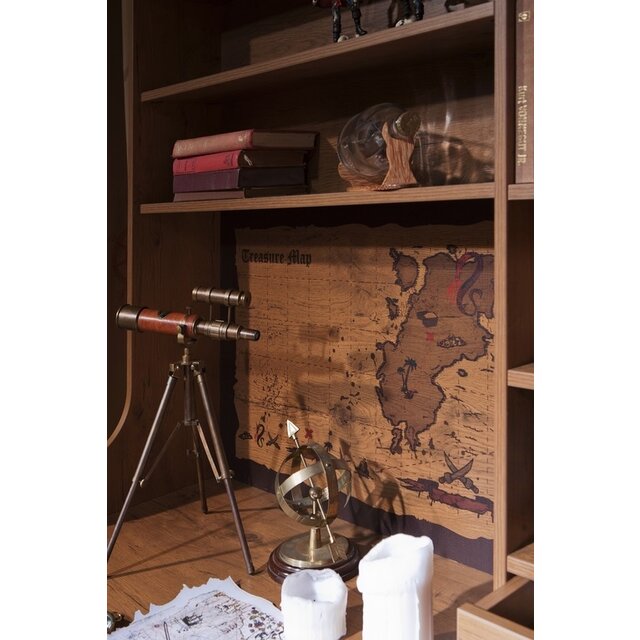 Black Pirate bureau piratenkamer compleet Black Pirate bureau piratenkamer compleet