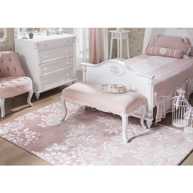 Romantic zitbank meisjeskamer