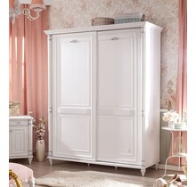 Romantic kledingkast schuifdeur meisjeskamer