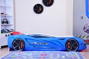 Autobed Racebed Street Racer | blauw kinderbed Autobed Racebed Street Racer | blauw kinderbed