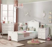 Romantic babybed ledikant meegroeibed | 4 in 1 Romantic babybed ledikant meegroeibed | 4 in 1
