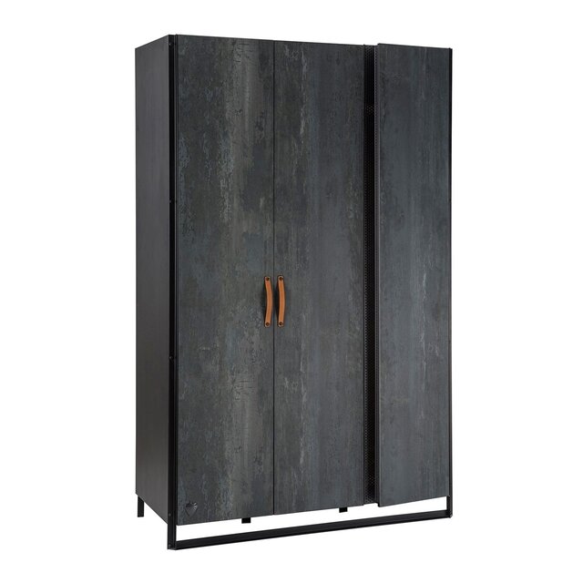 Dark tienerkamer 3 deurs kledingkast jongenskamer Dark tienerkamer 3 deurs kledingkast jongenskamer