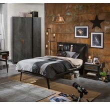 Dark twijfelaar jongens bed tienerkamer 200 x 120 cm