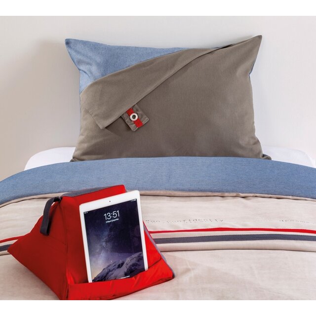 University bedsprei + kussen (230 x 170 cm) OP = OP