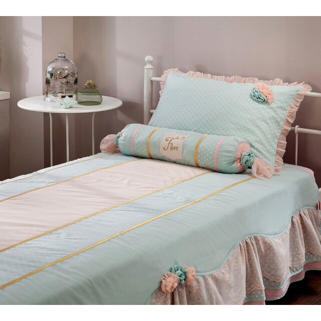 Paradise bedsprei + kussenset (210 x 220 cm)