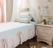 Paradise bedsprei + kussenset (210 x 220 cm)