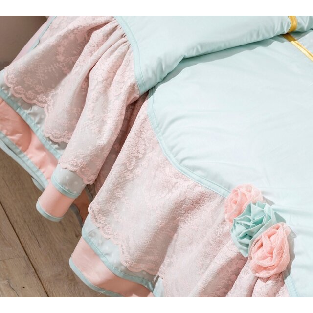 Paradise bedsprei + kussenset (210 x 220 cm)