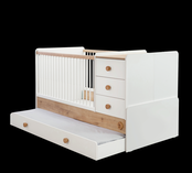 Jamie babykamer babybed ledikant meegroeibed | 4 in 1