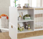 Jamie babykamer babybed ledikant meegroeibed | 4 in 1