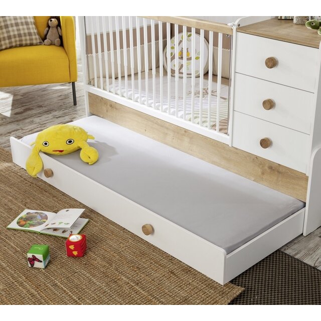 Jamie babykamer babybed ledikant meegroeibed | 4 in 1