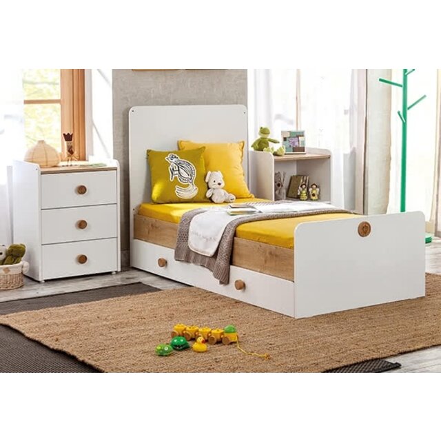 Jamie babykamer babybed ledikant meegroeibed | 4 in 1