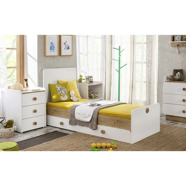 Jamie babykamer babybed ledikant meegroeibed | 4 in 1