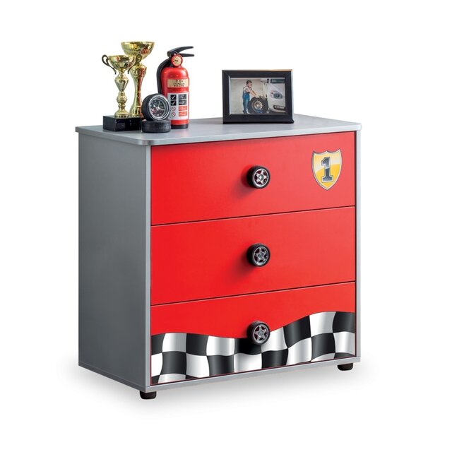 Race Cup commode kinderladekast auto Race Cup commode kinderladekast auto