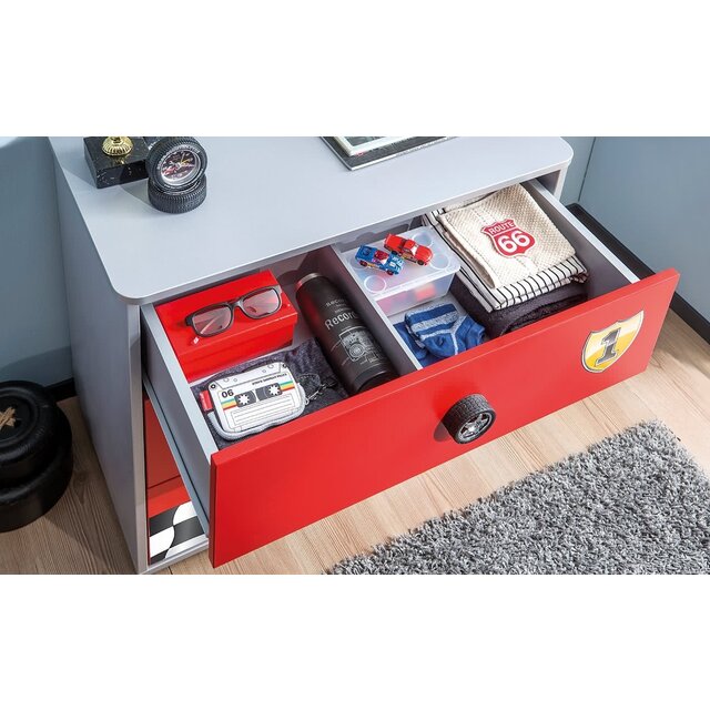 Race Cup commode kinderladekast auto Race Cup commode kinderladekast auto