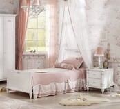 Romance kinderbed meisjeskamer 200 x 100 cm