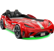 Autobed GTE Racer | rood racebed met licht en geluid