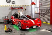 Autobed GTE Racer | rood racebed met licht en geluid Autobed GTE Racer | rood racebed met licht en geluid