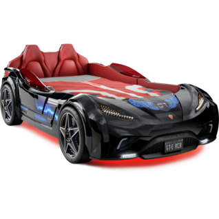 Autobed GTE Racer | zwart racebed met licht en geluid