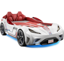 Autobed GTE Racer | wit racebed met licht en geluid