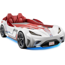 Autobed GTE Racer | wit racebed met licht en geluid