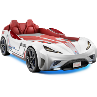 Autobed GTE Racer | wit racebed met licht en geluid
